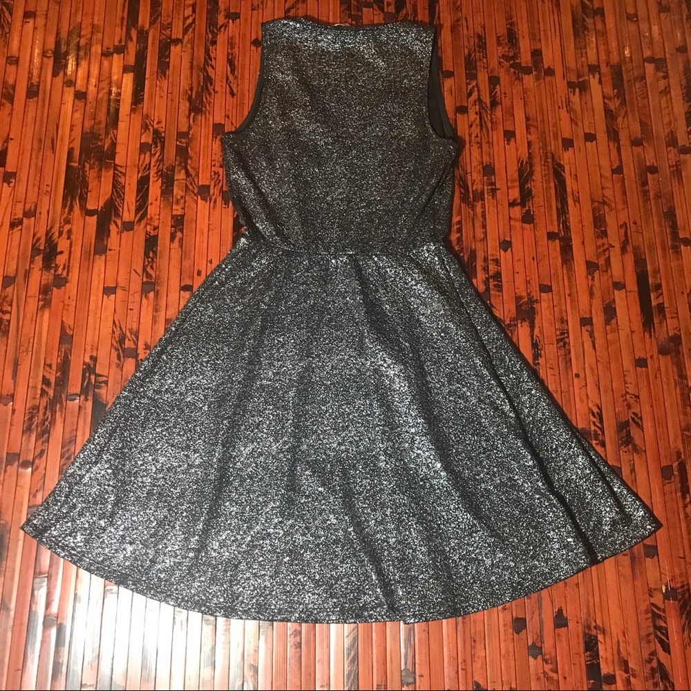 Everly Sleeveless Sparkly dress size XS gray. - Picture 6 of 8